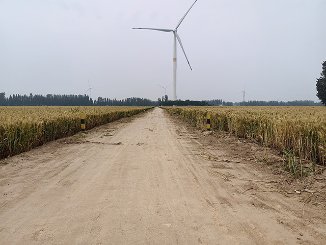 華潤新能源內黃潤風400MW風電項目檢修道路施工穩(wěn)步推進