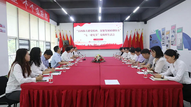 成蜀電力集團(tuán)黨支部召開“七一”建黨節(jié)組織生活會(huì)