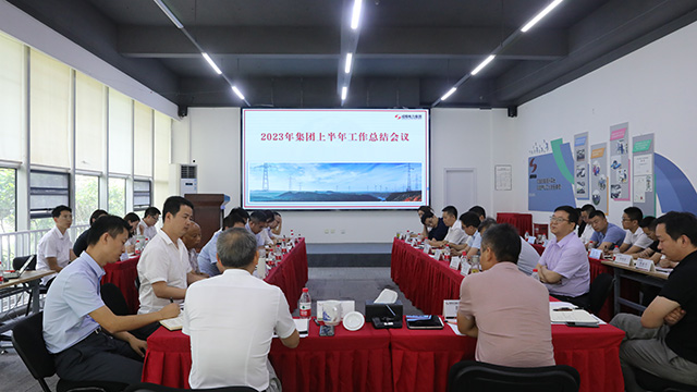 成蜀電力集團(tuán)召開2023年上半年工作總結(jié)會議