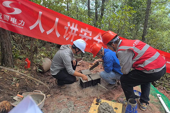 洱源縣大楓樹光伏發(fā)電項目配套送出工程完成首基基礎(chǔ)澆筑