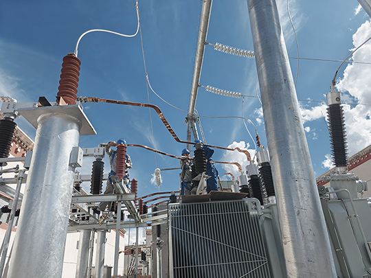 甘孜色達110kV變電站擴建工程投運